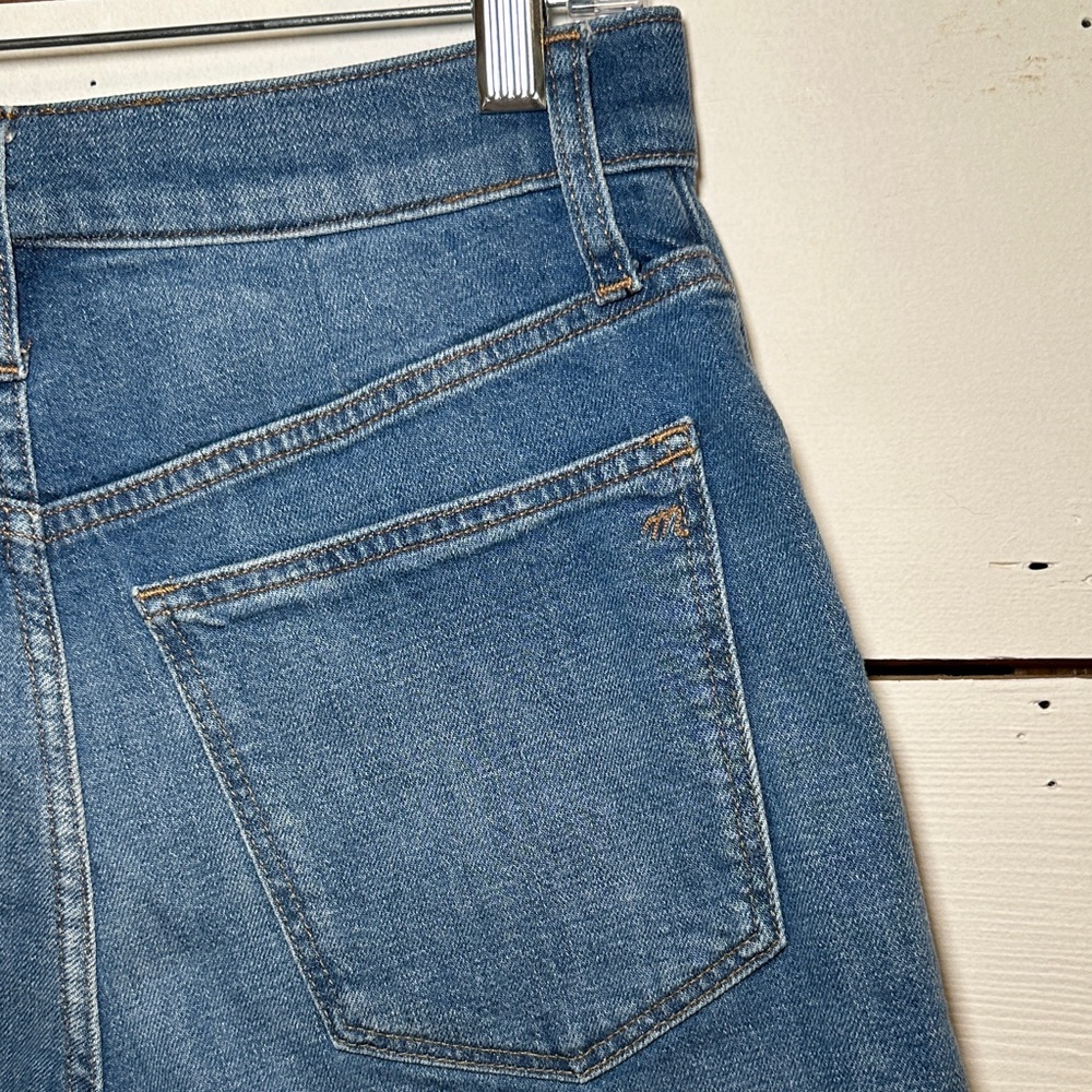 Madewell High Rise Denim Shorts Size 28 - Picture 3 of 9